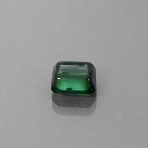 1.68 ct Green Tourmaline Stone, Natural Tourmaline in Octagon Cabochon Shape for Sale