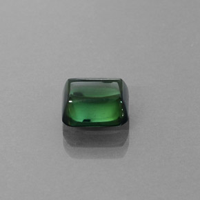 2.53 ct Green Tourmaline Stone, Natural Tourmaline in Octagon Cabochon Shape for Sale