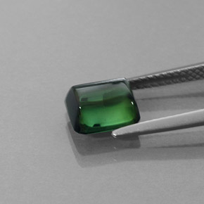 Tourmaline Gemstone in 7.9 x 7.2 mm Size for Sale, Tourmaline Stone in Green Color