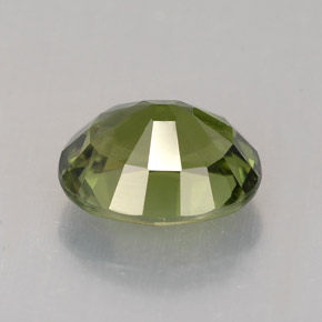Tourmaline Gemstone in 7.6 x 6.5 mm Size for Sale, Tourmaline Stone in Green Color