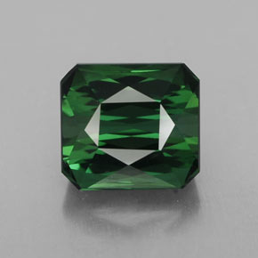 2.80 ct Green Tourmaline Gemstone, Tourmaline Gem in Octagon / Scissor Cut Shape for Sale.
