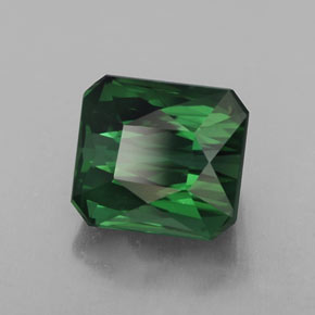 2.80 ct Green Tourmaline Stone, Natural Tourmaline in Octagon / Scissor Cut Shape for Sale