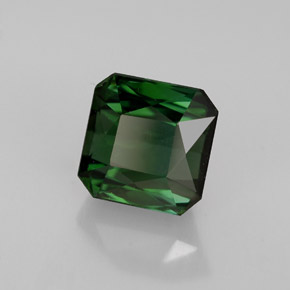 2.14 ct Green Tourmaline Stone, Natural Tourmaline in Octagon / Scissor Cut Shape for Sale