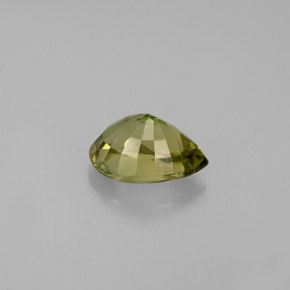 Tourmaline Gemstone in 7 x 5 mm (calibrated) Size for Sale, Tourmaline Stone in Greenish Golden Color
