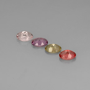 Tourmaline Gemstone in 7 x 5 mm (calibrated) Size for Sale, Tourmaline Stone in Multicolor Color