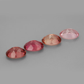 Tourmaline Gemstone in 7.1 x 5.2 mm Size for Sale, Tourmaline Stone in Multicolor Color