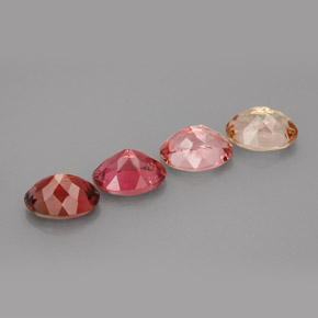 Tourmaline Gemstone in 7 x 5 mm (calibrated) Size for Sale, Tourmaline Stone in Multicolor Color
