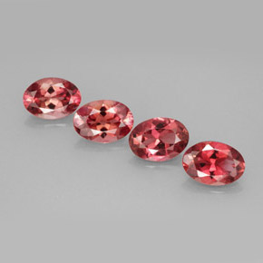 2.80 ct Multicolor Tourmaline Stone, Natural Tourmaline in Oval Facet Shape for Sale