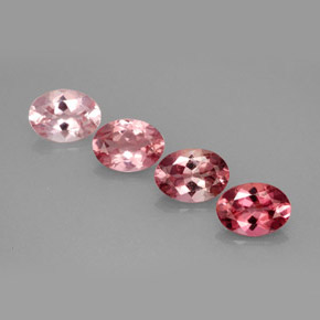 2.79 ct Multicolor Tourmaline Stone, Natural Tourmaline in Oval Facet Shape for Sale