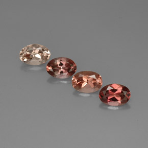 2.84 ct Multicolor Tourmaline Gemstone, Tourmaline Gem in Oval Facet Shape for Sale.