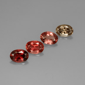 2.85 ct Multicolor Tourmaline Gemstone, Tourmaline Gem in Oval Facet Shape for Sale.