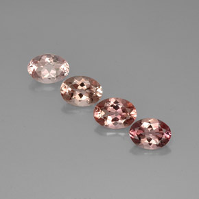 3.19 ct Multicolor Tourmaline Gemstone, Tourmaline Gem in Oval Facet Shape for Sale.