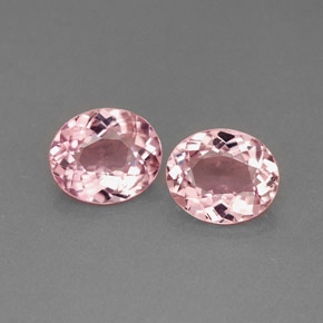 1.60 ct Pink Tourmaline Gemstone, Tourmaline Gem in Oval Facet Shape for Sale.