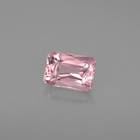 0.72 ct Pink Tourmaline Gemstone, Tourmaline Gem in Octagon / Scissor Cut Shape for Sale.