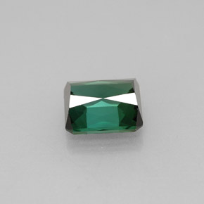 Tourmaline Gemstone in 7.1 x 6.8 mm Size for Sale, Tourmaline Stone in Blue Green Color