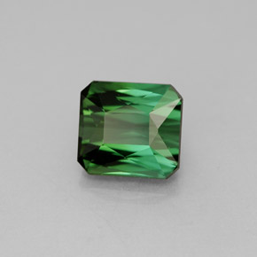1.93 ct Green Tourmaline Stone, Natural Tourmaline in Octagon / Scissor Cut Shape for Sale