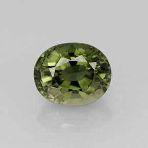 Tourmaline Vert oval facet 1,37 ct du Mozambique, dimension 7,2 x 5,9mm, pierre gemme naturelle Non traité, pureté vvs-vs, 1 pièce Tourmaline de couleur Vert foncé, dureté Mohs de 7 à 7.5 convient aux bijoux de tous les jours, pierre de sagesse, Pierre de naissance d'octobre, Photo A