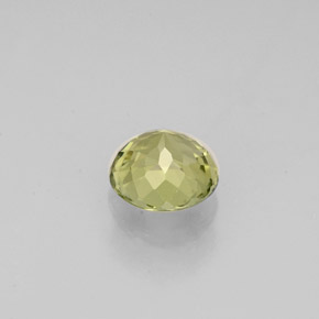 Tourmaline Gemstone in 5.8 mm Size for Sale, Tourmaline Stone in Greenish Yellow Color