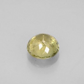 Tourmaline Gemstone in 6 mm (calibrated) Size for Sale, Tourmaline Stone in Yellowish Green Color