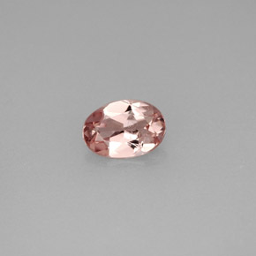 0.64 ct Pink Tourmaline Gemstone, Tourmaline Gem in Oval Facet Shape for Sale.