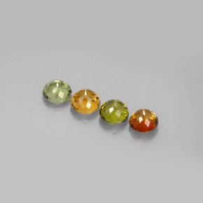 Tourmaline Gemstone in 4.6 mm Size for Sale, Tourmaline Stone in Multicolor Color