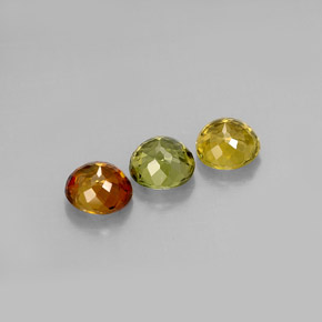 Tourmaline Gemstone in 4.7 mm Size for Sale, Tourmaline Stone in Multicolor Color