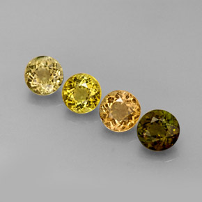 0.5ct Round Facet Multicolor Tourmaline Gem for sale 0.5ct Round Facet Multicolor Tourmaline Gem (ID: 281800)