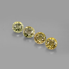 2.57 ct Multicolor Tourmaline Gemstone, Tourmaline Gem in Round Facet Shape for Sale.