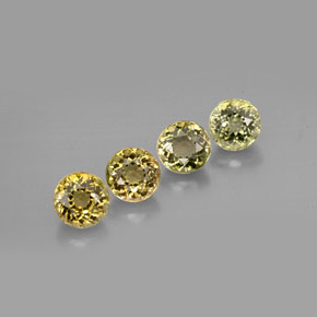 2.57 ct Multicolor Tourmaline Stone, Natural Tourmaline in Round Facet Shape for Sale