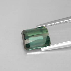 Tourmaline Gemstone in 7.8 x 6.5 mm Size for Sale, Tourmaline Stone in Bluish Green Color