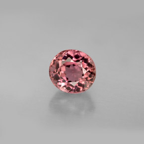 1.39 ct Pink Tourmaline Gemstone, Tourmaline Gem in Oval Facet Shape for Sale.