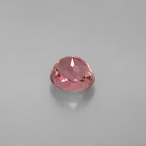 Tourmaline Gemstone in 6.7 x 6.2 mm Size for Sale, Tourmaline Stone in Pink Rose Color