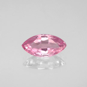 1.30 ct Pink Tourmaline Gemstone, Tourmaline Gem in Marquise Facet Shape for Sale.