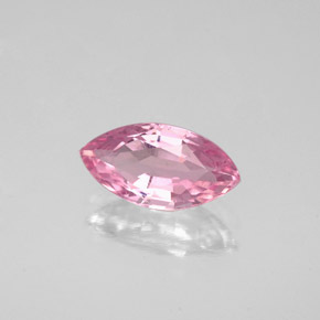 1.30 ct Pink Tourmaline Stone, Natural Tourmaline in Marquise Facet Shape for Sale