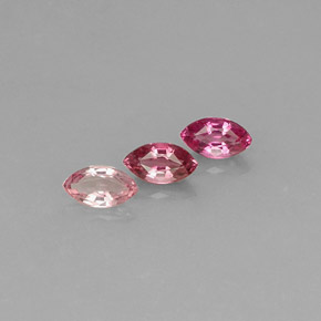 1.62 ct Multicolor Tourmaline Gemstone, Tourmaline Gem in Marquise Facet Shape for Sale.