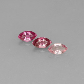 1.62 ct Multicolor Tourmaline Stone, Natural Tourmaline in Marquise Facet Shape for Sale