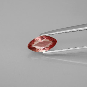 0.48 ct Pink Tourmaline Gemstone, Tourmaline Gem in Marquise Facet Shape for Sale.