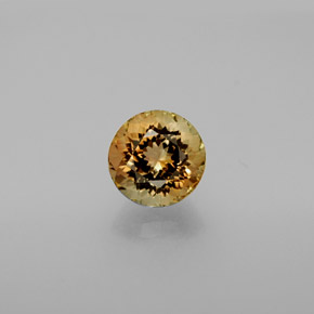 1.38 ct Multicolor Tourmaline Gemstone, Tourmaline Gem in Round Facet Shape for Sale.