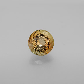 1.38 ct Multicolor Tourmaline Stone, Natural Tourmaline in Round Facet Shape for Sale