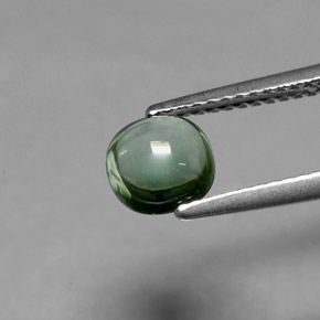 Tourmaline Gemstone in 6.3 x 6.3 mm Size for Sale, Tourmaline Stone in Green Color