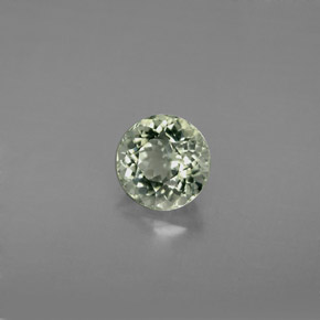 1.08 ct Green Tourmaline Stone, Natural Tourmaline in Round Facet Shape for Sale