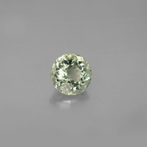 0.90 ct Green Tourmaline Stone, Natural Tourmaline in Round Facet Shape for Sale