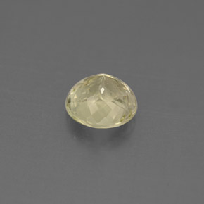 Tourmaline Gemstone in 6.2 mm Size for Sale, Tourmaline Stone in Light Yellowish Golden Color