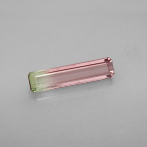 1.60 ct Multicolor Tourmaline Gemstone, Tourmaline Gem in Octagon Facet Shape for Sale.