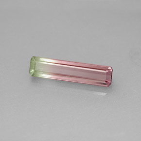 1.60 ct Multicolor Tourmaline Stone, Natural Tourmaline in Octagon Facet Shape for Sale