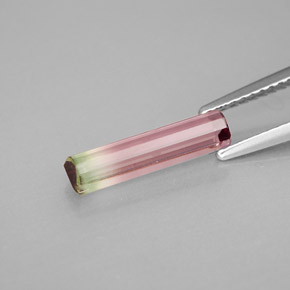 Tourmaline Gemstone in 14 x 3.4 mm Size for Sale, Tourmaline Stone in Watermelon Color
