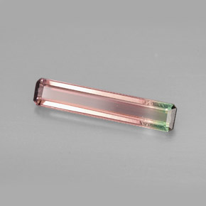 1.19 ct Multicolor Tourmaline Stone, Natural Tourmaline in Octagon Facet Shape for Sale