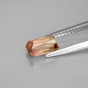Tourmaline Gemstone in 7.2 x 4.3 mm Size for Sale, Tourmaline Stone in Bi-color Color