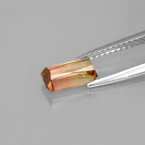 Tourmaline Gemstone in 7.8 x 4.2 mm Size for Sale, Tourmaline Stone in Bi-color Color
