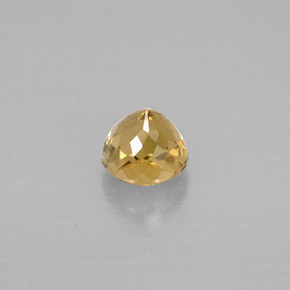 Tourmaline Gemstone in 5.4 mm Size for Sale, Tourmaline Stone in Greenish Golden Color